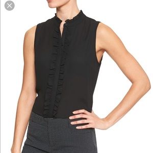 NWT Banana Republic ruffle top
